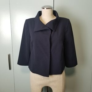 Mixit Dark navy cropped blazer size M  *B1